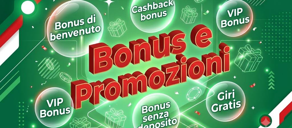 Bonus e promozioni